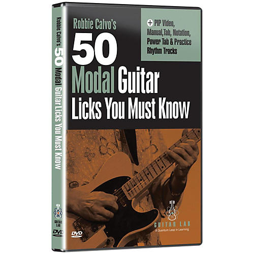 50 Modal Guitar Licks You Must Know DVD