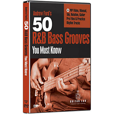 eMedia 50 R&B Bass Grooves You Must Know DVD