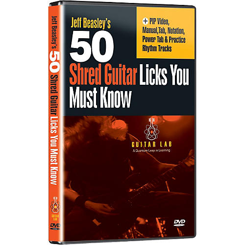 50 Shred Licks You Must Know DVD
