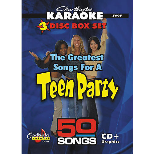 50 Song Pack: Greatest Songs for a Teen Party CD+G