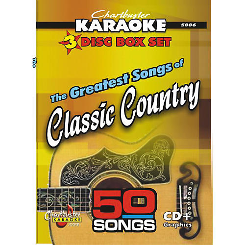 50 Song Pack: Greatest Songs of Classic Country Volume 1 CD+G
