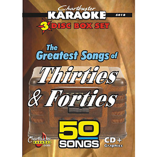 50 Song Pack Greatest Songs of the Thirties and forties Volume 1 (CD+G)