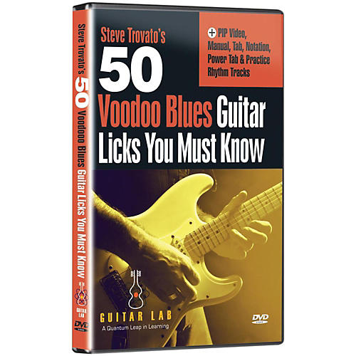 eMedia 50 Voodoo Blues Licks You Must Know DVD