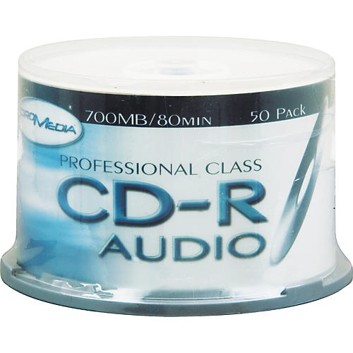 50-pack Promedia Audio CDR