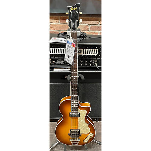 Hofner 500/2 Club Electric Bass Guitar Sunburst
