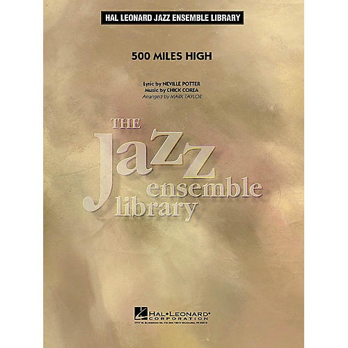 Hal Leonard 500 Miles High Jazz Band Level 4 Arranged by Mark Taylor