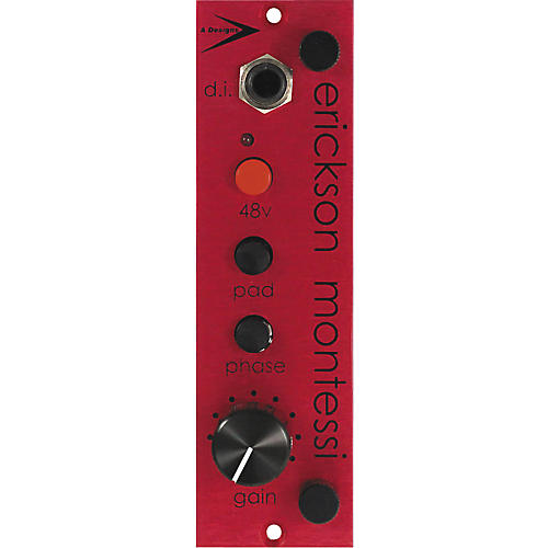 A Designs 500-Red Microphone Preamplifier