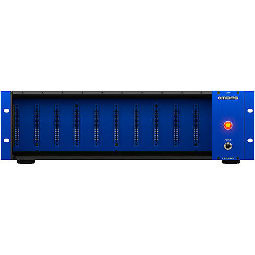 500 Series Rackmount Chassis for 10 Modules with Advanced Audio Routing