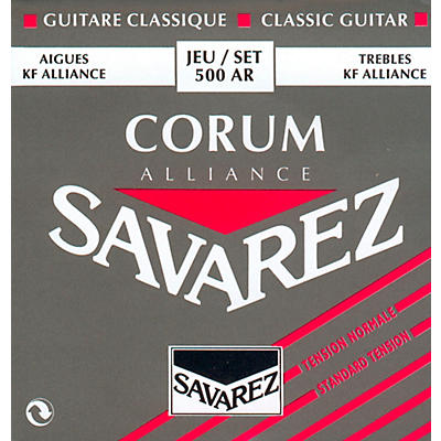 Savarez 500AR Alliance Trebles Corum Basses Normal Tension Nylon Guitar String Set