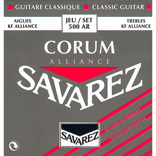 Savarez 500AR Alliance Trebles Corum Basses Normal Tension Nylon Guitar String Set