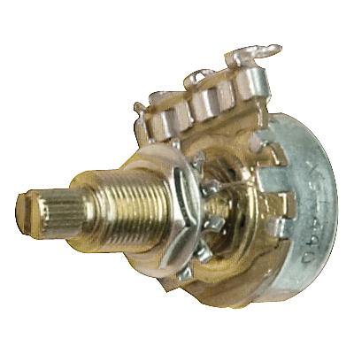 Gibson 500K Ohm Audio Taper Potentiometer - Long Shaft