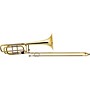 Bach 50A Series Bass Trombone with Hagmann Valve 50A3 Lacquer 9.5- in. Yellow Brass Bell