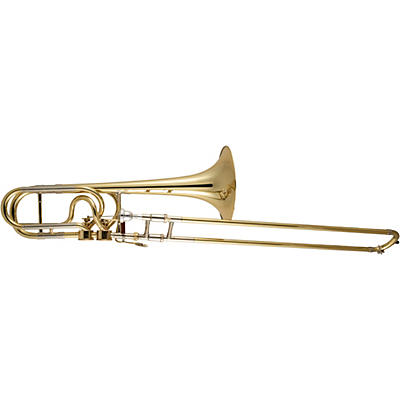 Bach 50A3 Stradivarius Series Professional Open Wrap Bass Trombone with Double Hagmann Valves