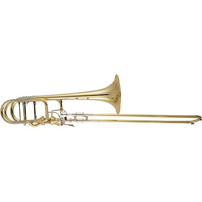 Bach 50AF3 Stradivarius Series Professional Open Wrap Bass Trombone with Double Infinity Valves