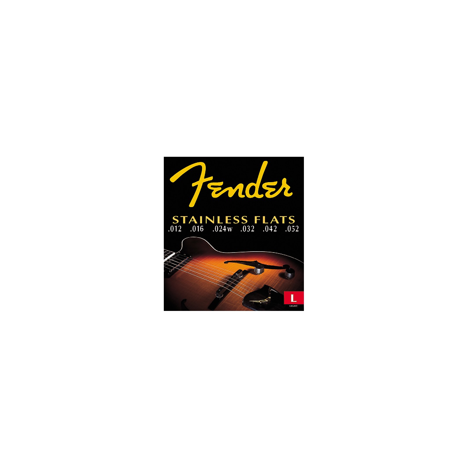 Fender 50L Stainless Flatwound Guitar Strings Musician's Friend