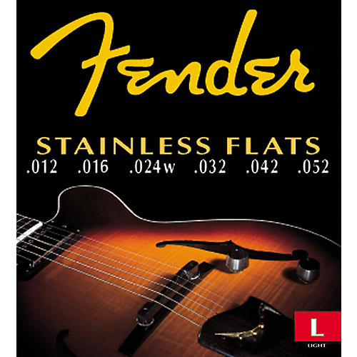 50L Stainless Flatwound Guitar Strings