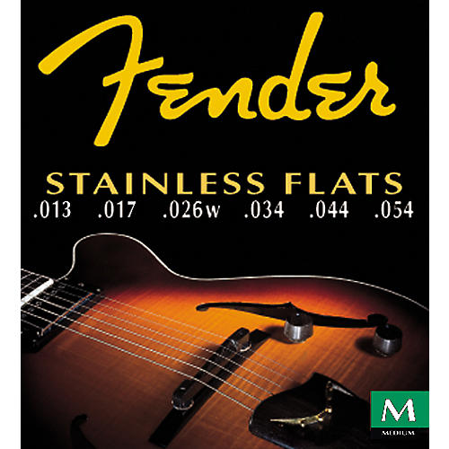 50M Stainless Flatwound Guitar Strings