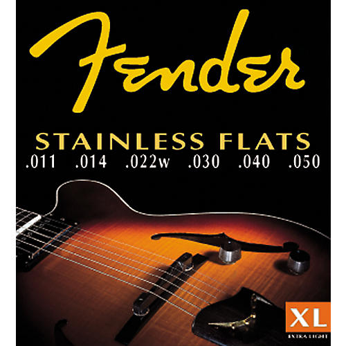 Fender flatwound shop guitar strings