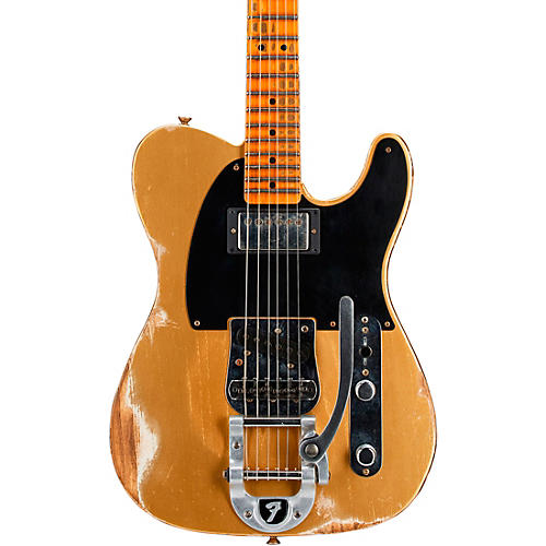 Fender Custom Shop '50s Vibra Telecaster Limited-Edition Heavy Relic Electric Guitar Aztec Gold