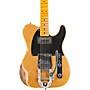 Fender Custom Shop '50s Vibra Telecaster Limited-Edition Heavy Relic Electric Guitar Aztec Gold CZ548980