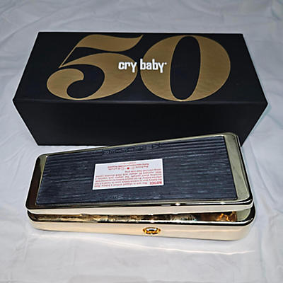 Dunlop 50th Anniversary Cry Baby Effect Pedal