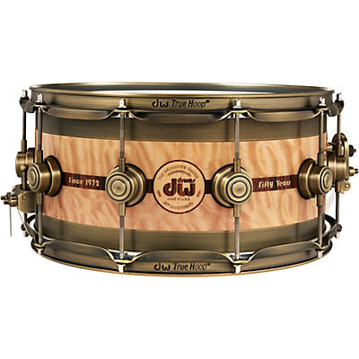 DW 50th Anniversary Edge Snare Drum With Bag