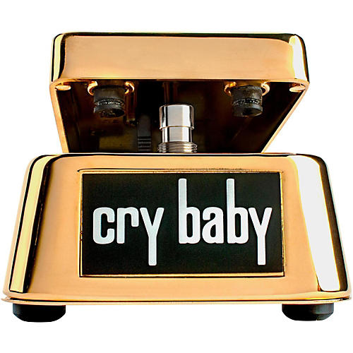 50th Anniversary Gold Cry Baby Wah Pedal