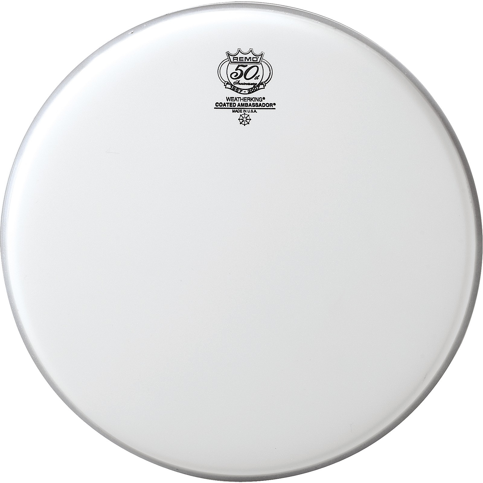 Remo 50th Anniversary Logo Coated Ambassador Drumhead Musician's Friend
