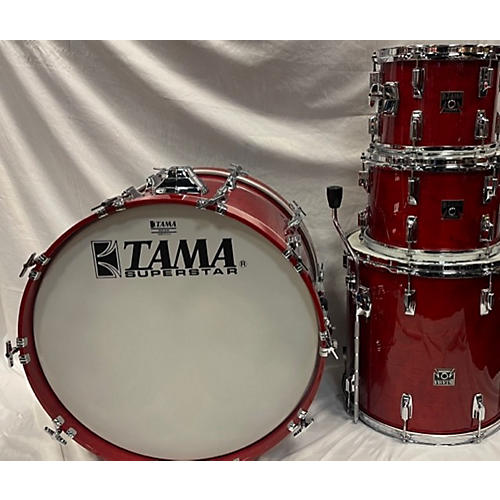 TAMA 50th Limited Superstar Reissue Drum Kit Red