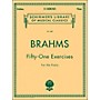 G. Schirmer 51 Exercises for Piano 51 By Brahms