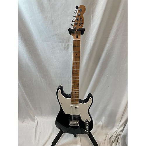 Squier 51 Solid Body Electric Guitar Black and White