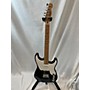 Used Squier 51 Solid Body Electric Guitar Black and White