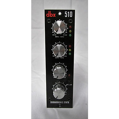 dbx 510 Series Subharmonic Synthesizer Multi Effects Processor