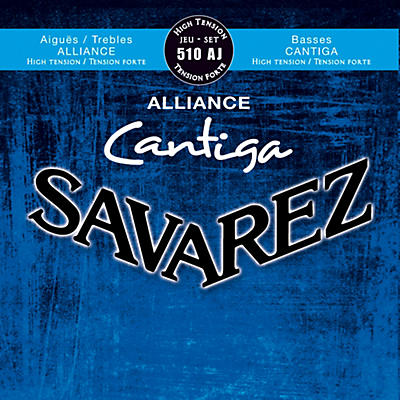 Savarez 510AJ Alliance Trebles Cantiga Basses High Tension Standard Guitar String Set