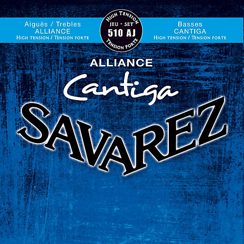 Savarez 510AJ Alliance Trebles Cantiga Basses High Tension Standard Guitar String Set