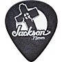 Jackson 511 Black Leaning Cross Guitar Picks - 1 Dozen 1.0 mm