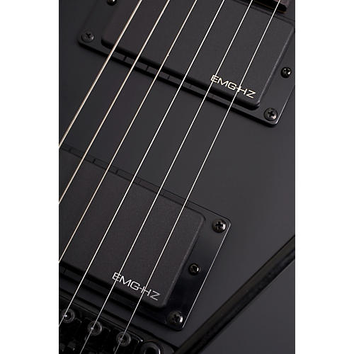 Schecter Guitar Research Damien 6 FR Electric Guitar Satin Black