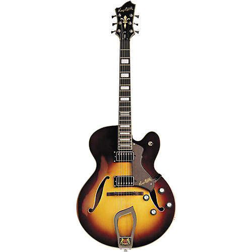 Hagstrom Jazz Model HJ-600 Semi-Hollow Electric Guitar Vintage Sunburst |  Musician's Friend