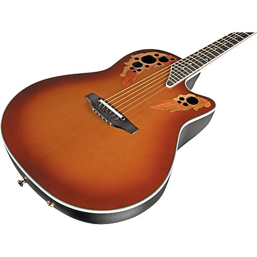 Ovation 1778LX Elite Mid-Depth Acoustic-Electric Guitar Honey