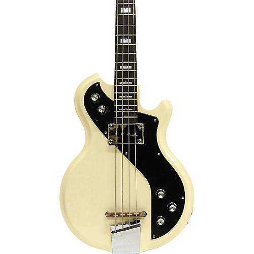 Italia Mondial Sportster Electric Bass Guitar Cream | Musician's