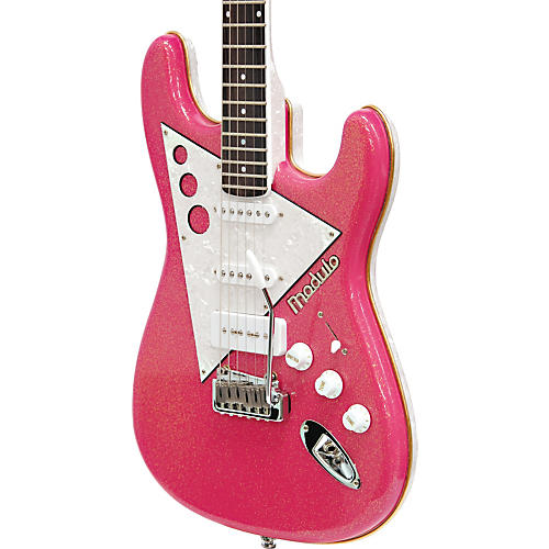 Italia Modulo Type 3 Electric Guitar Pink Sparkle