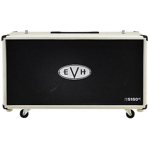EVH 5150 212ST 2x12 Guitar Speaker Cabinet Ivory