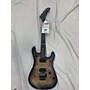 Used EVH 5150 BURL MAPLE TOP Solid Body Electric Guitar Black
