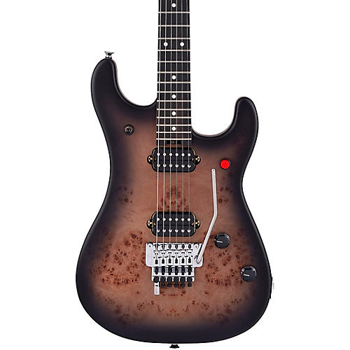 EVH 5150 Deluxe Poplar Burl Electric Guitar Condition 1 - Mint Black Burst