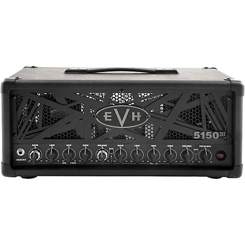 Evh 5150 Iii 50 Watt Tube Head Stealth Black Musician S Friend