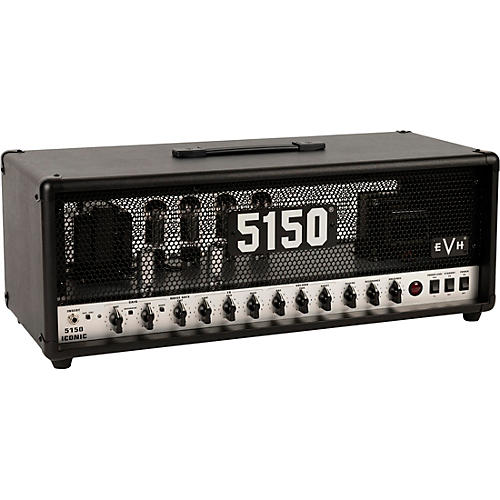 Open Box EVH 5150 Iconic 80W Guitar Amp Head Black 197881207298