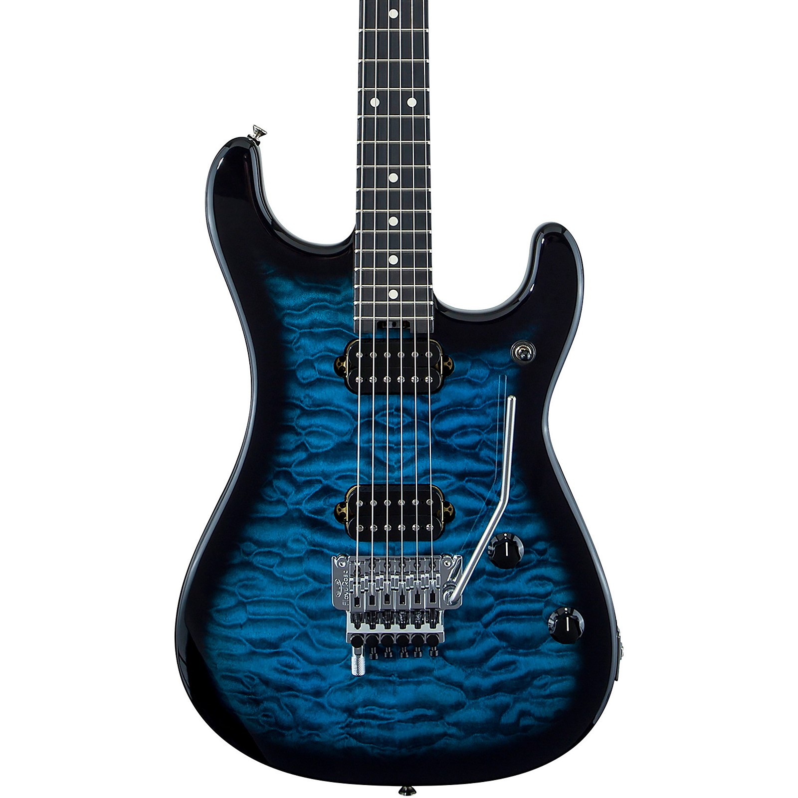 EVH 5150 Series Deluxe Electric Guitar Transparent Blue Burst ...