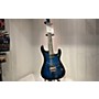 Used EVH 5150 Series Deluxe Solid Body Electric Guitar Trans Blue