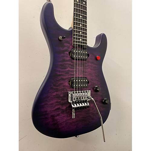 EVH 5150 Series Deluxe Solid Body Electric Guitar Quilted Maple Purple Daze