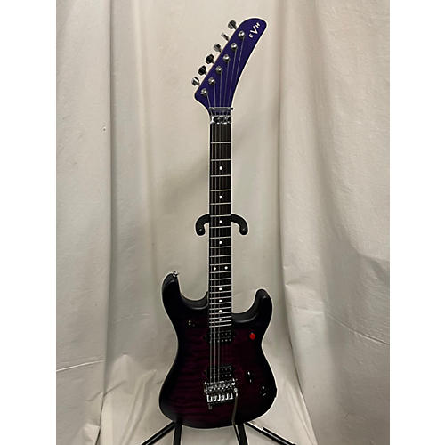 EVH 5150 Series Deluxe Solid Body Electric Guitar Purple